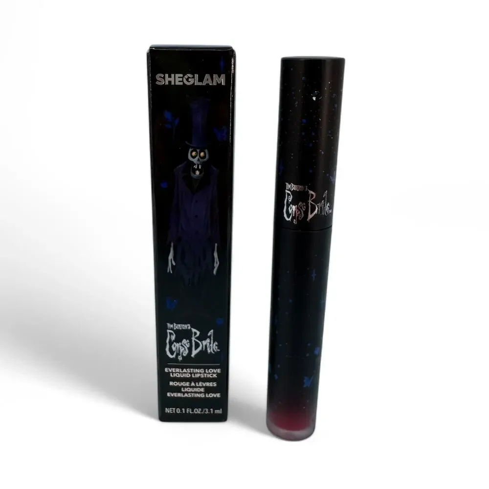 Tim Burton's Corpse Bride Everlasting Love Liquid Lipstick Rosy Cheeks Sheglam